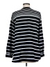 Talbots Stripes Black Long Sleeve Blouse Size M - photo 2