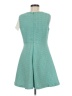 Alythea 100% Polyester Argyle Teal Casual Dress Size M - photo 2