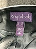 Long Tall Sally Stripes Black Jacket Size 10 - photo 6