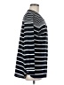 Talbots Stripes Black Long Sleeve Blouse Size M - photo 4