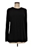 J. McLaughlin Black Long Sleeve T-Shirt Size M - photo 1