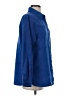 Studio Works 100% Polyester Blue Long Sleeve Blouse Size S - photo 4