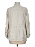 Ann Taylor LOFT Gray Trenchcoat Size M - photo 2