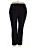 JM Collection Solid Black Active Pants Size 20W - photo 1