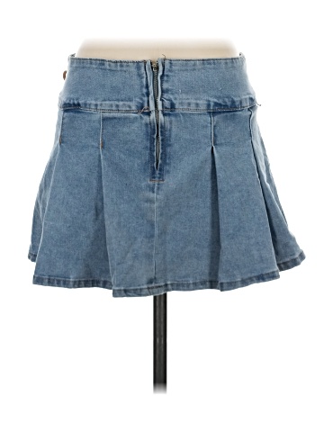 Almost Famous Denim Skirt (view 2)