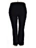 JM Collection Solid Black Active Pants Size 20W - photo 2