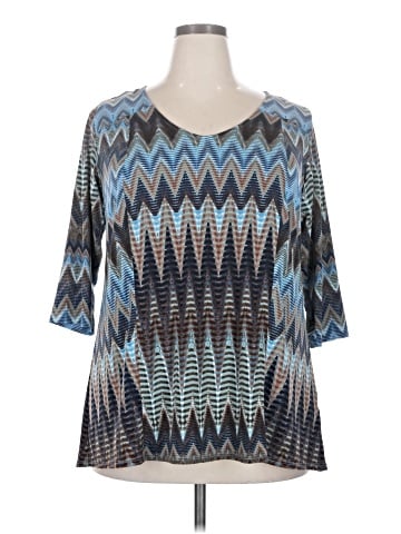 Karen Kane 3/4 Sleeve T-Shirt (view 1)