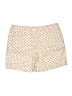 Ann Taylor LOFT 100% Cotton Hearts Ivory Shorts Size 8 S - photo 1