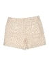 Ann Taylor LOFT 100% Cotton Hearts Ivory Shorts Size 8 S - photo 2