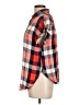 Como Vintage 100% Rayon Plaid Red Short Sleeve Blouse Size L - photo 5