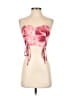 PrettyLittleThing 100% Polyester Pink Sleeveless Blouse Size 4 - photo 1