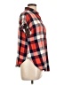 Como Vintage 100% Rayon Plaid Red Short Sleeve Blouse Size L - photo 4