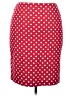 Talbots Polka Dots Red Casual Skirt Size 16 - photo 1