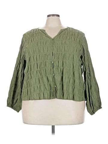 Old Navy 3/4 Sleeve Blouse (view 1)