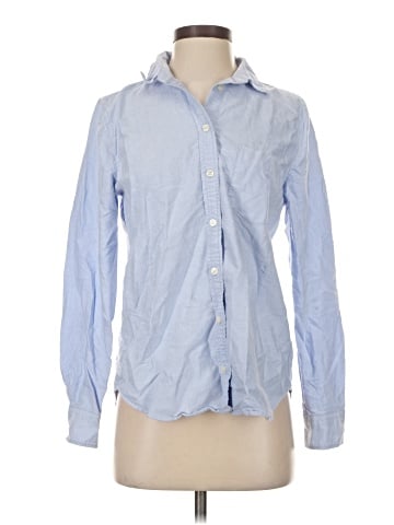 J.Crew Factory Store Long Sleeve Button-Down Shirt (view 1)