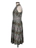 Wisp Paisley Gray Casual Dress Size 8 - photo 5