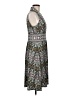 Wisp Paisley Gray Casual Dress Size 8 - photo 4