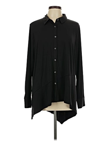 H By Halston Long Sleeve Blouse (view 1)
