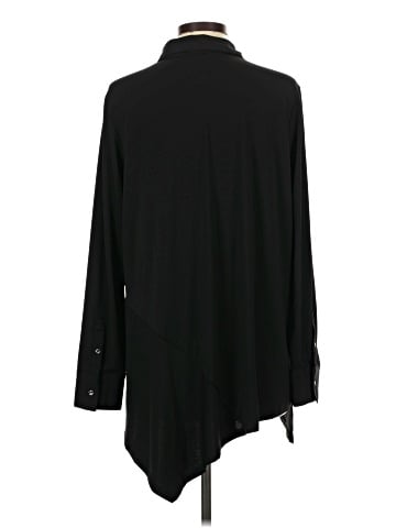 H By Halston Long Sleeve Blouse (view 2)