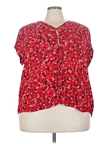 Liz Claiborne Short Sleeve Blouse (view 1)