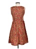 Moon 100% Polyester Hearts Floral Red Cocktail Dress Size S - photo 2
