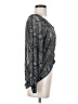 Self Esteem Gray 3/4 Sleeve Blouse Size S - photo 4