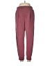 Avia Solid Burgundy Casual Pants Size M - photo 1