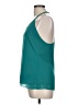 Naked Zebra 100% Polyester Teal Sleeveless Blouse Size L - photo 5