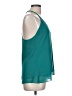 Naked Zebra 100% Polyester Teal Sleeveless Blouse Size L - photo 4