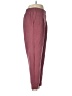 Avia Solid Burgundy Casual Pants Size M - photo 4