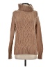 Lands' End Tan Turtleneck Sweater Size S - photo 1