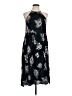 ABound 100% Rayon Print Black Casual Dress Size L - photo 1