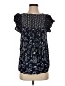 Gap 100% Modal Blue Short Sleeve Blouse Size XS - photo 1