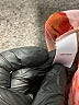 Jennifer Lopez 100% Polyester Orange Long Sleeve Blouse Size L - photo 8