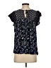 Gap 100% Modal Blue Short Sleeve Blouse Size XS - photo 2