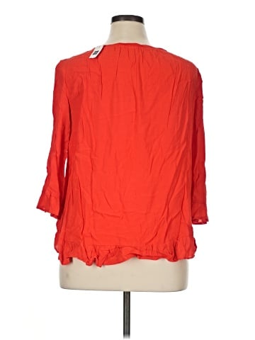 Gap 3/4 Sleeve Blouse (view 2)