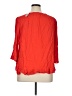 Gap 100% Viscose Red 3/4 Sleeve Blouse Size XL - photo 2