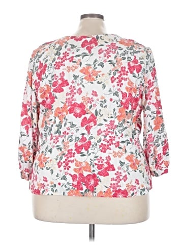 Liz Claiborne 3/4 Sleeve Blouse (view 2)