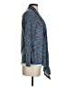 Absolutely Famous 100% Polyester Blue Cardigan Size S - photo 4
