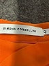 SIMONA CORSELLINI Orange Dress Pants Size Sm - 42 - photo 7