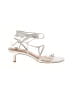 Reformation Silver Sandals Size 6 - photo 1