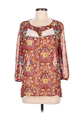Figueroa & Flower 3/4 Sleeve Blouse (view 1)