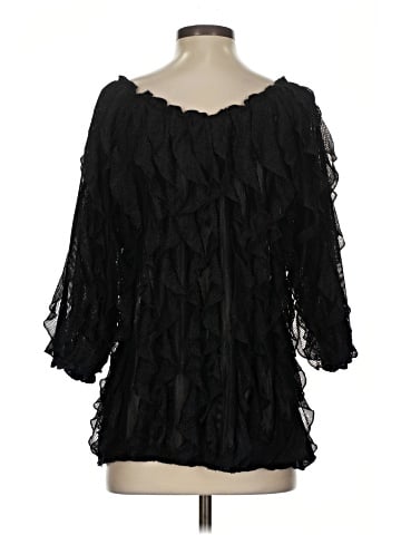 Lauren Michelle 3/4 Sleeve Blouse (view 2)