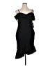 Bebe Black Cocktail Dress Size 14 - photo 1
