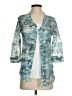 Impulse California 100% Polyester Teal 3/4 Sleeve Blouse Size S - photo 1