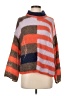 Free People Color Block Orange Wool Pullover Sweater Size XS - photo 1