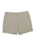 Eddie Bauer Solid Tan Khaki Shorts Size 16 - photo 1