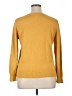 St. John's Bay 100% Cotton Argyle Yellow Pullover Sweater Size XL - photo 2