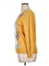 St. John's Bay 100% Cotton Argyle Yellow Pullover Sweater Size XL - photo 5