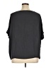 Nic + Zoe 100% Polyester Gray Short Sleeve Blouse Size 0X - photo 2